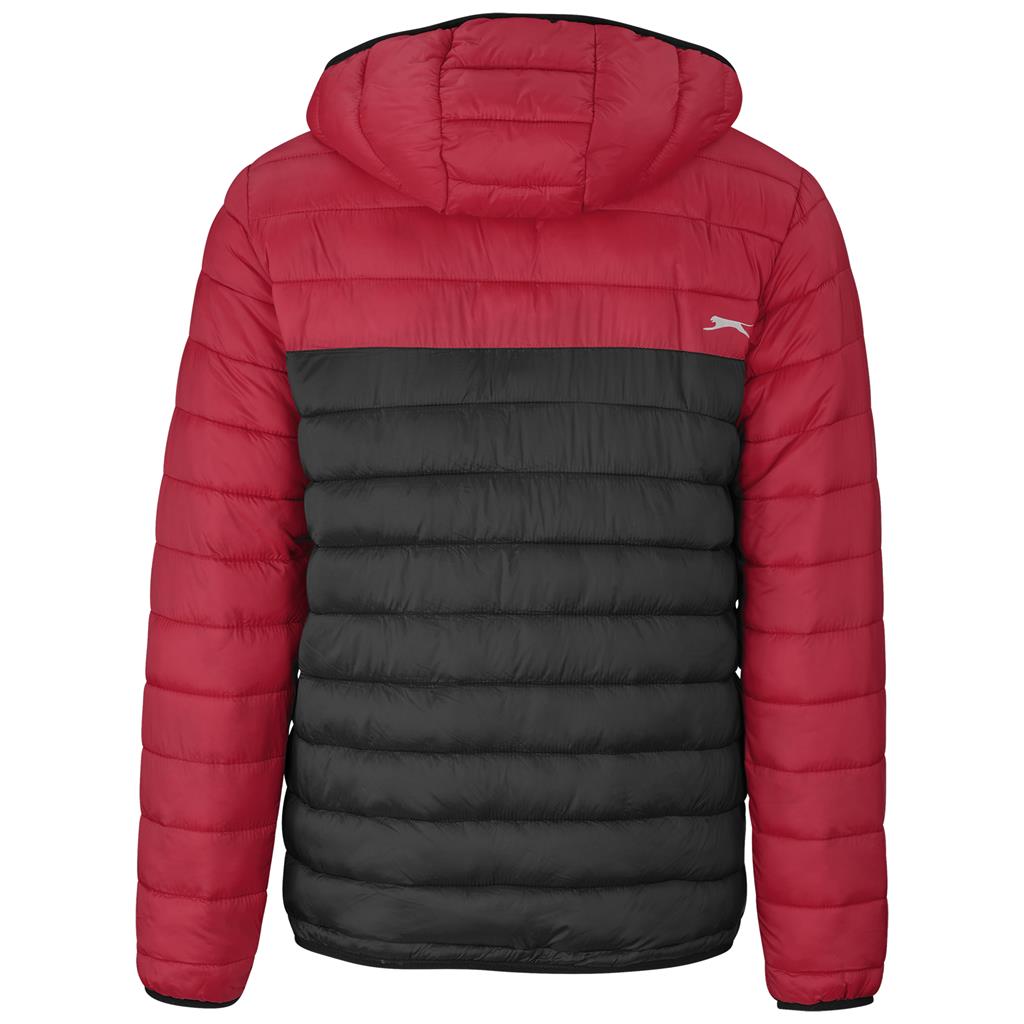 Mens Kyoto Two-Tone Jacket - Black Red