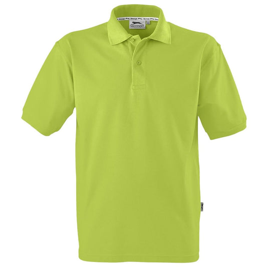 Mens Crest Golf Shirt - Green