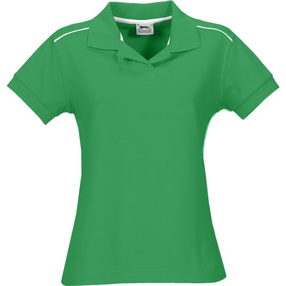 Ladies Backhand Golf Shirt - Green