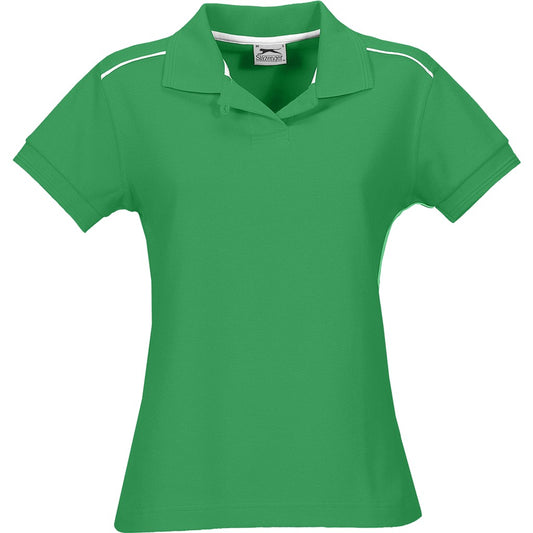 Ladies Backhand Golf Shirt - Green