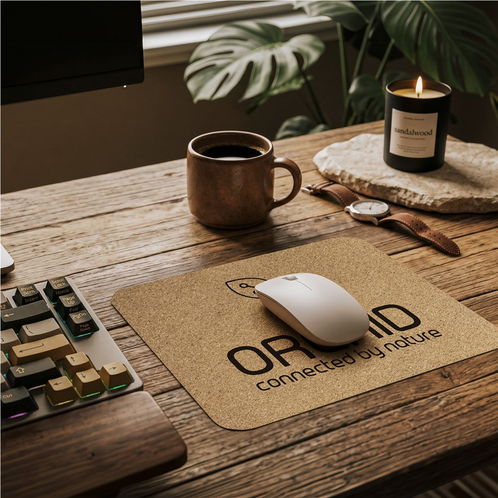 Okiyo Wumu Cork Mouse Pad