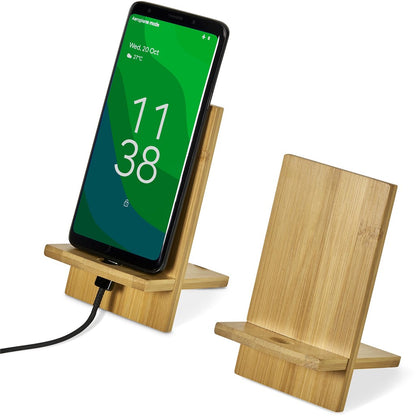 Okiyo Ekslens Bamboo Phone Stand