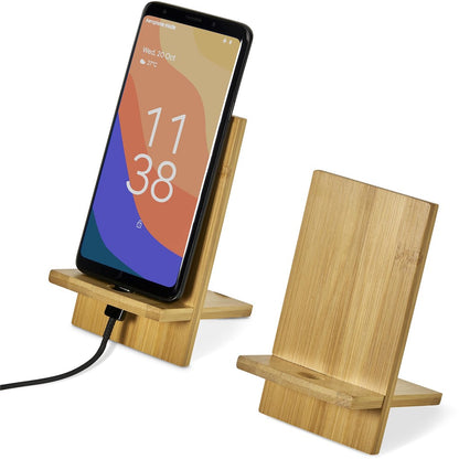 Okiyo Ekslens Bamboo Phone Stand