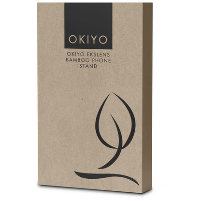 Okiyo Ekslens Bamboo Phone Stand