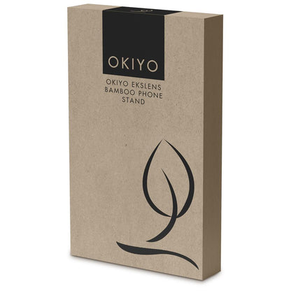 Okiyo Ekslens Bamboo Phone Stand
