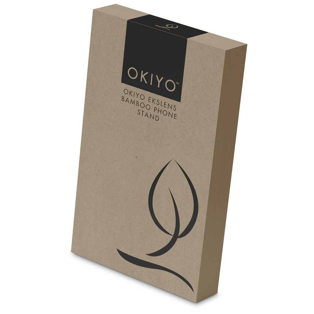 Okiyo Ekslens Bamboo Phone Stand