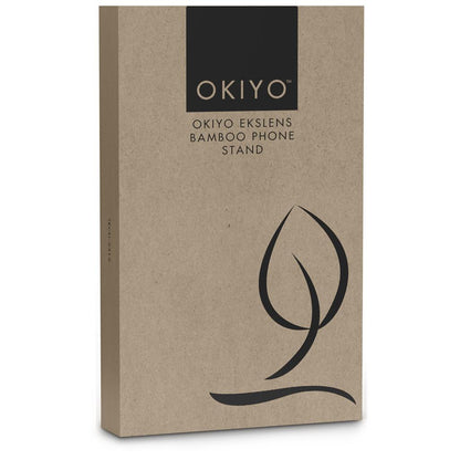 Okiyo Ekslens Bamboo Phone Stand