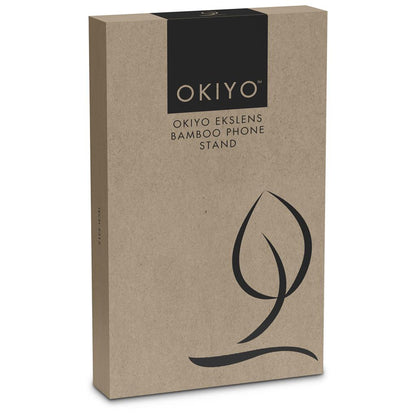 Okiyo Ekslens Bamboo Phone Stand