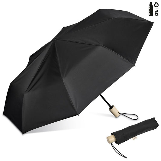 Okiyo Ameno Recycled PET Auto-Open Compact Umbrella