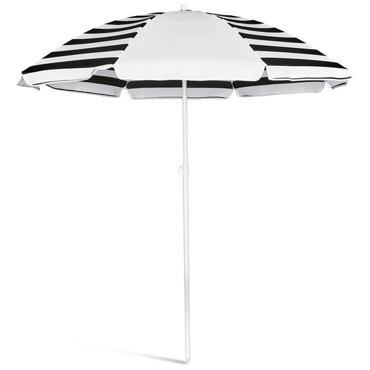 Serendipio Tanereef Stripe Beach Umbrella