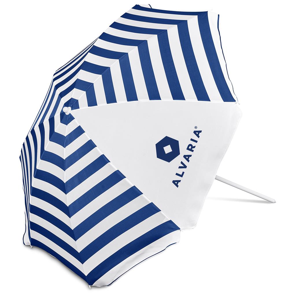 Serendipio Tanereef Stripe Beach Umbrella
