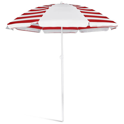 Serendipio Tanereef Stripe Beach Umbrella