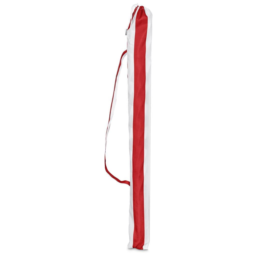 Serendipio Tanereef Stripe Beach Umbrella