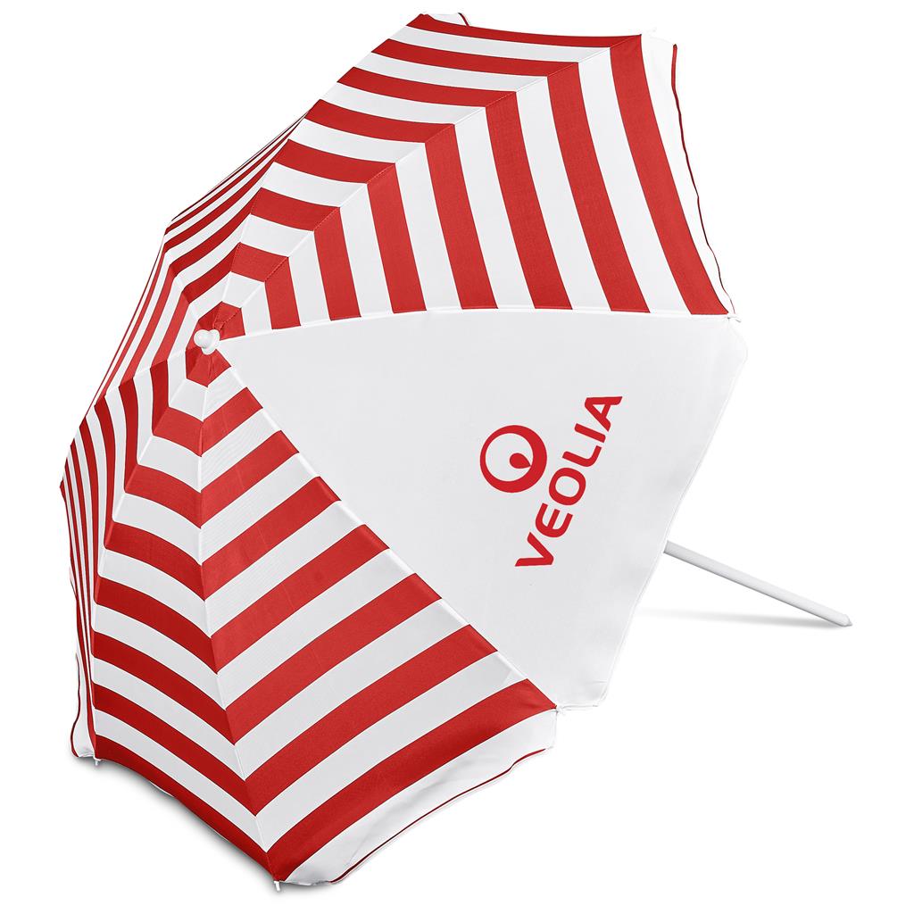 Serendipio Tanereef Stripe Beach Umbrella