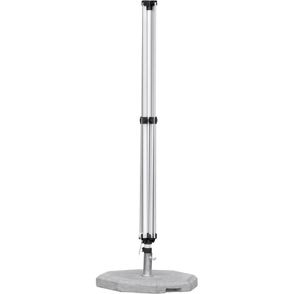 Fade Resistant Parasol Sliding Hexagonal Pole 2m x 2m