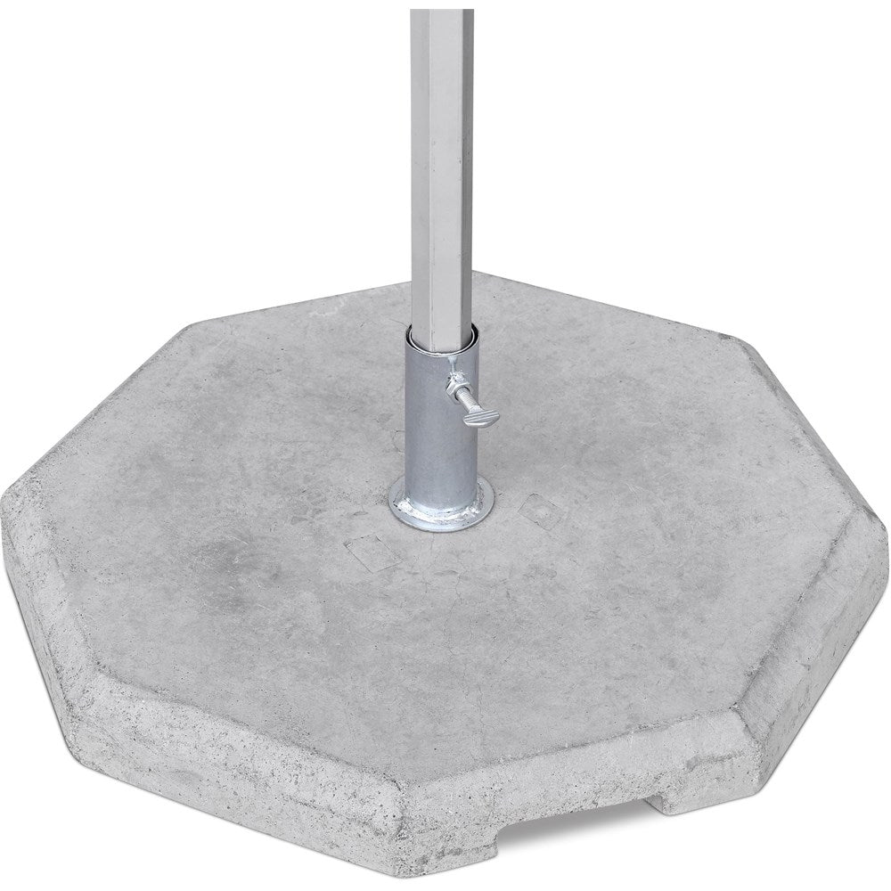 Fade Resistant Parasol Sliding Hexagonal Pole 2m x 2m