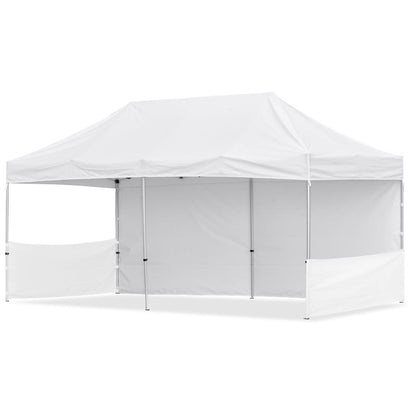 Coated Steel Sublimated Gazebo 6m x 3m - 1 Long Full-Wall Skin - 2 Short Half-Wall Skins