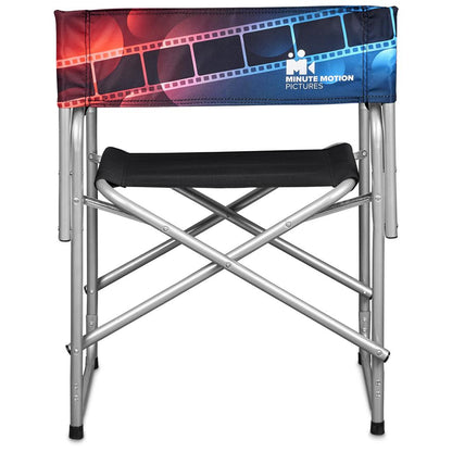 Coated Steel Directors Chair