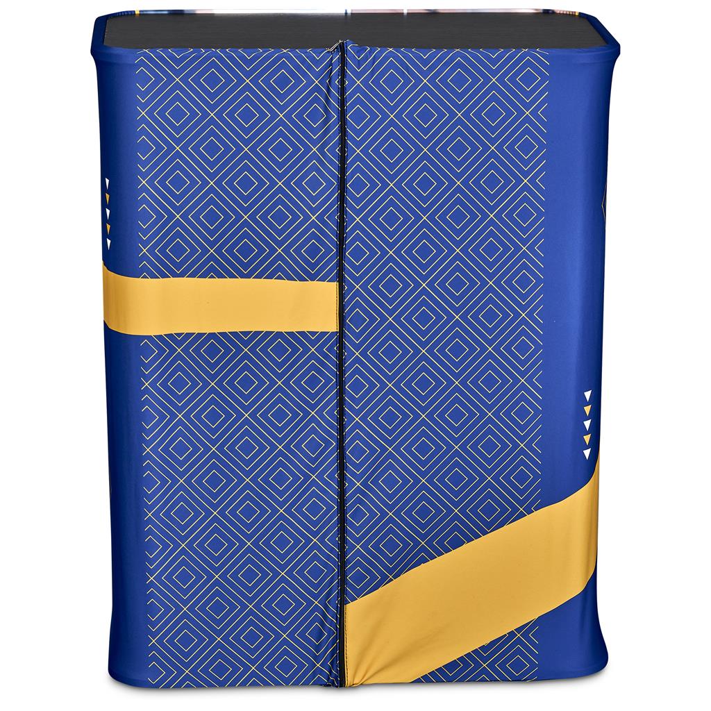 Pop-Up Hydraulic Fabric Counter