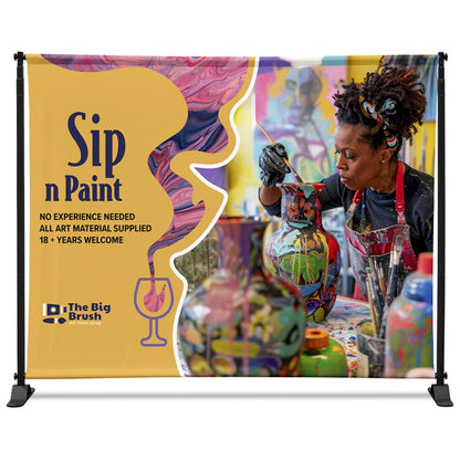 Adjustable Banner Stand Pro 1.6m x 2.2m