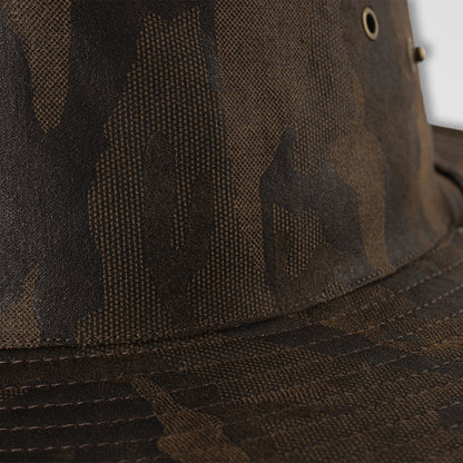 Oilskin Camo Bush Hat