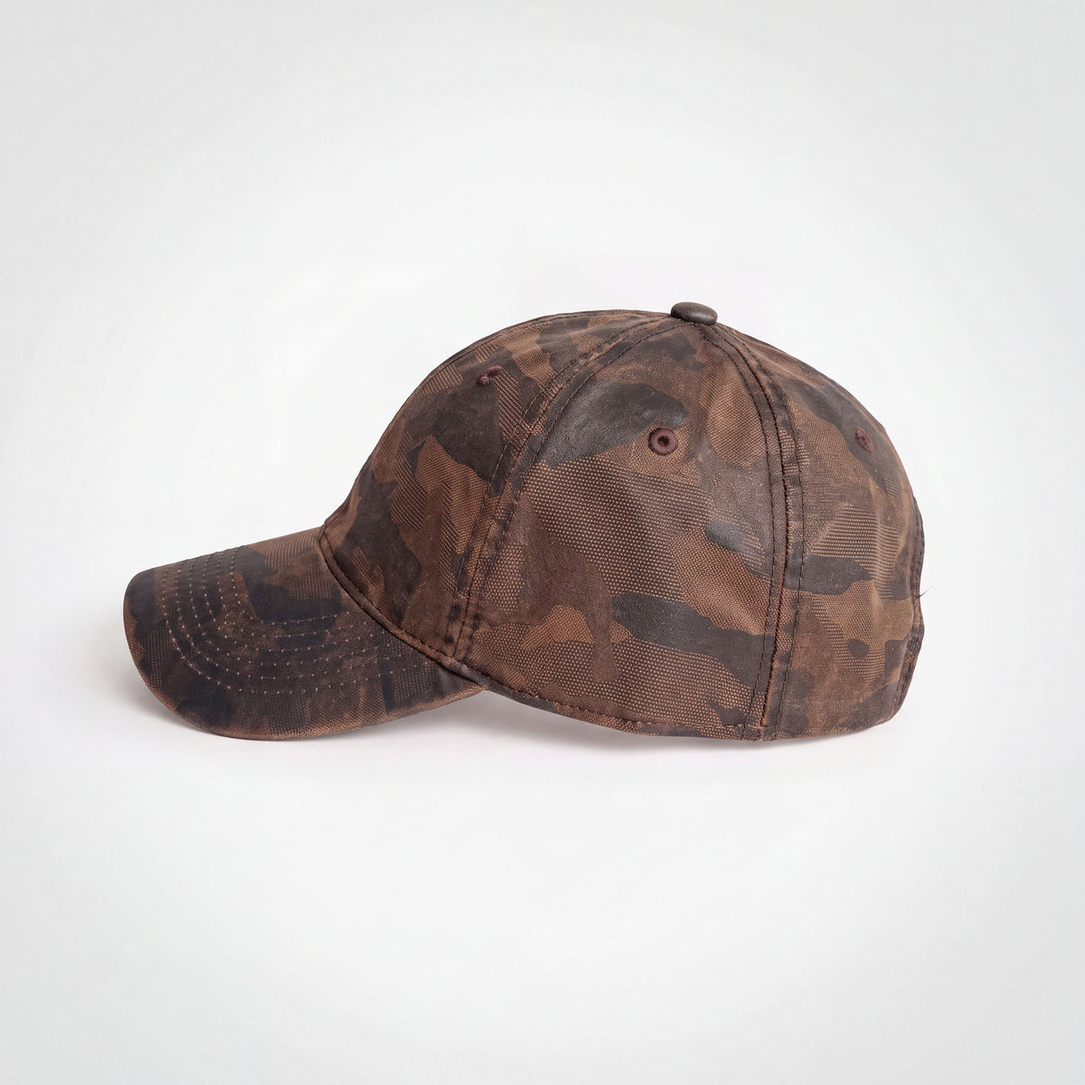 Oilskin Camo Cap