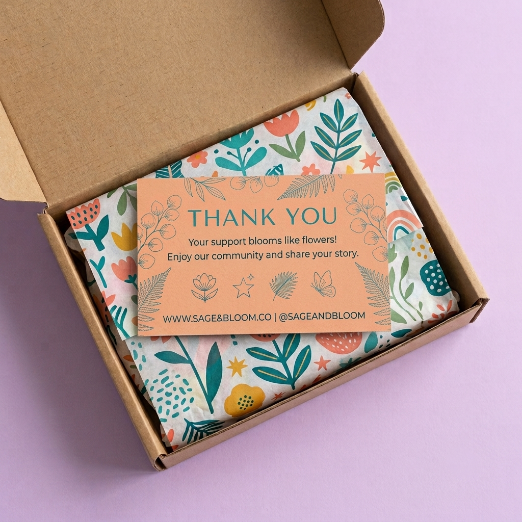 Thank You Cards (Single Sided)