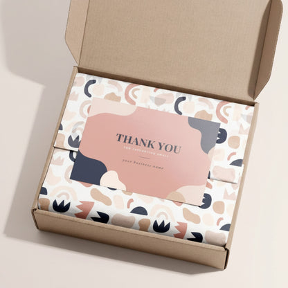 custom printed thank you cards
