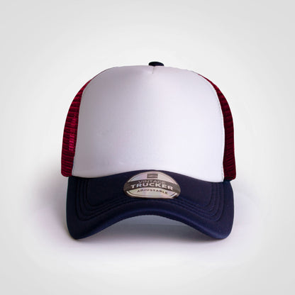 Vintage Trucker Three Tone Cap