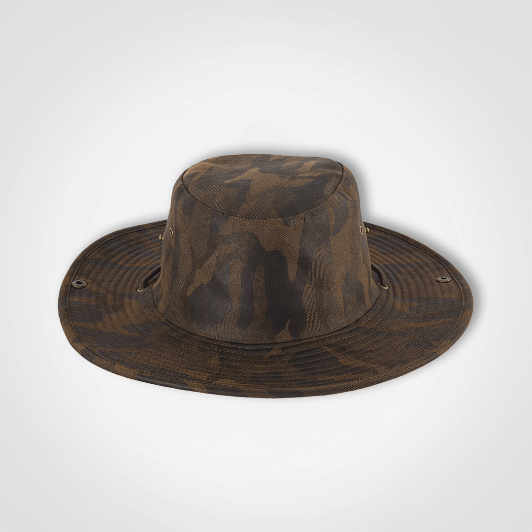 Oilskin Camo Bush Hat