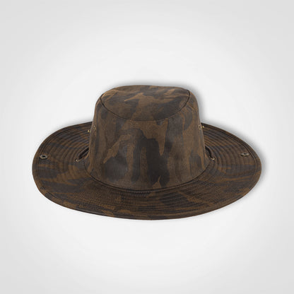 Oilskin Camo Bush Hat