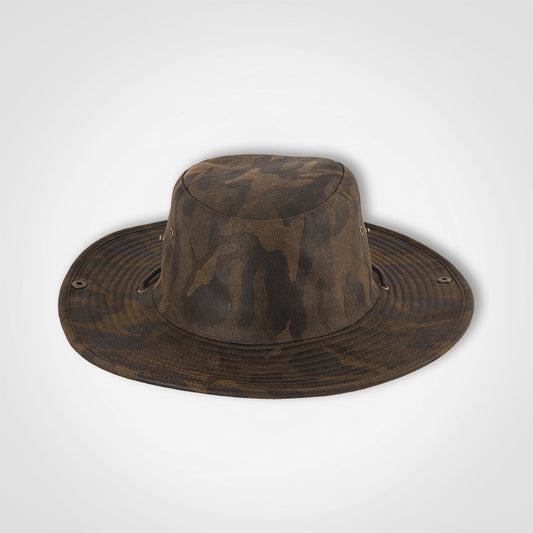 Oilskin Camo Bush Hat
