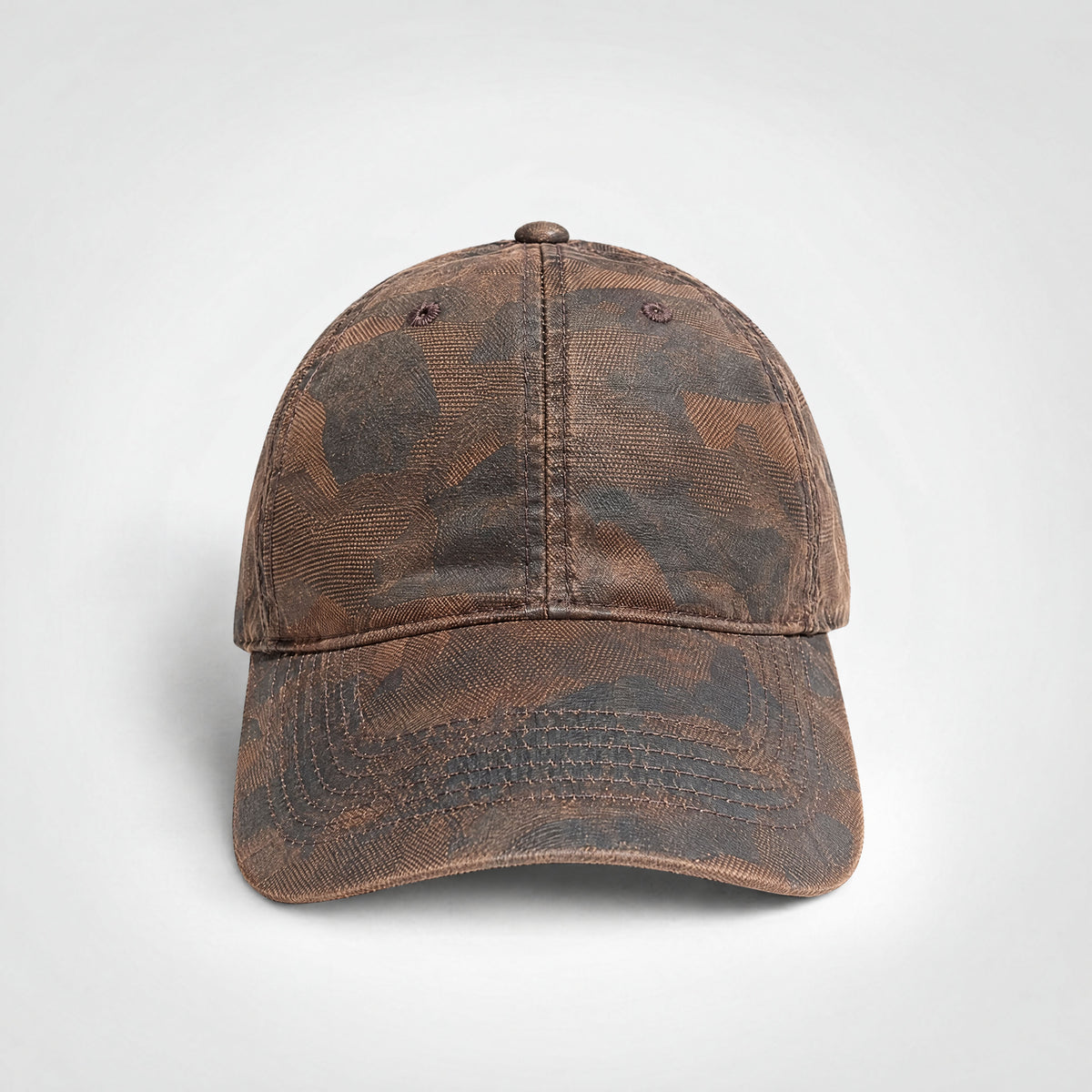 Oilskin Camo Cap